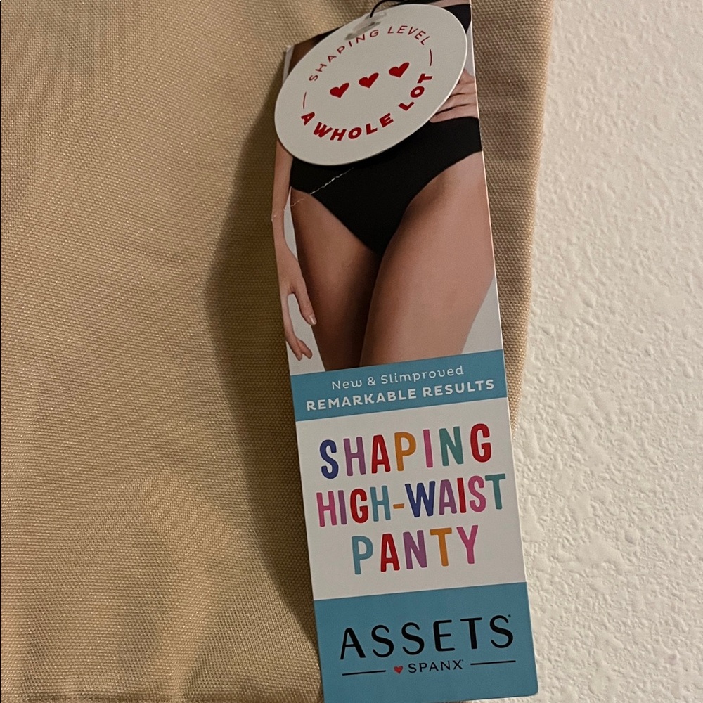 Assets By Spanx Beige High-Waist Shaping Panty